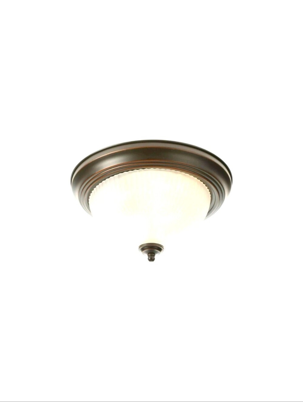 NIB Hampton Bay 13” Oil Rubbed Bronze Flush Mount Light